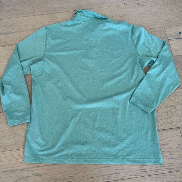 Men's Soltek Ice Long Sleeve Heather Polo size xxl - Picture 4 of 5